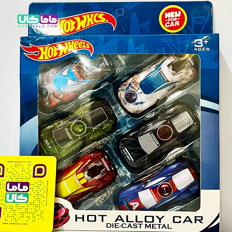 اسباب بازی ست ماشین 6 عددی سایز کوچک مدل Hot Wheels کد 506 3 اسباب بازی ست ماشین 6 عددی سایز کوچک مدل Hot Wheels کد 506