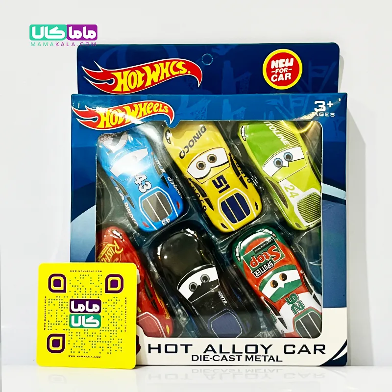اسباب بازی ست ماشین 6 عددی سایز کوچک مدل Hot Wheels کد 509 5 اسباب بازی ست ماشین 6 عددی سایز کوچک مدل Hot Wheels کد 509