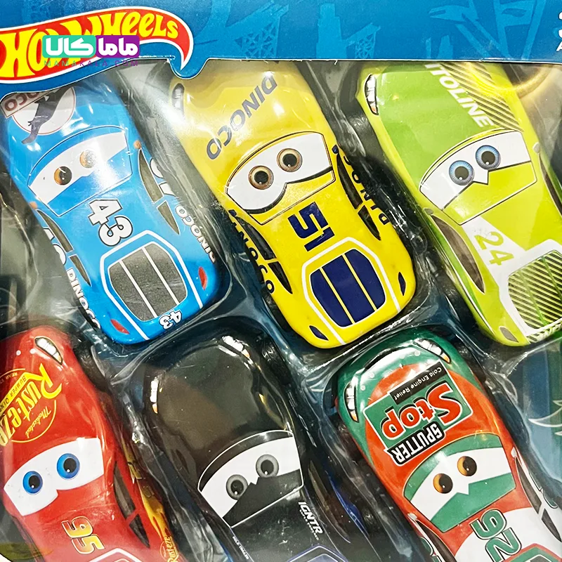 اسباب بازی ست ماشین 6 عددی سایز کوچک مدل Hot Wheels کد 509 4 اسباب بازی ست ماشین 6 عددی سایز کوچک مدل Hot Wheels کد 509