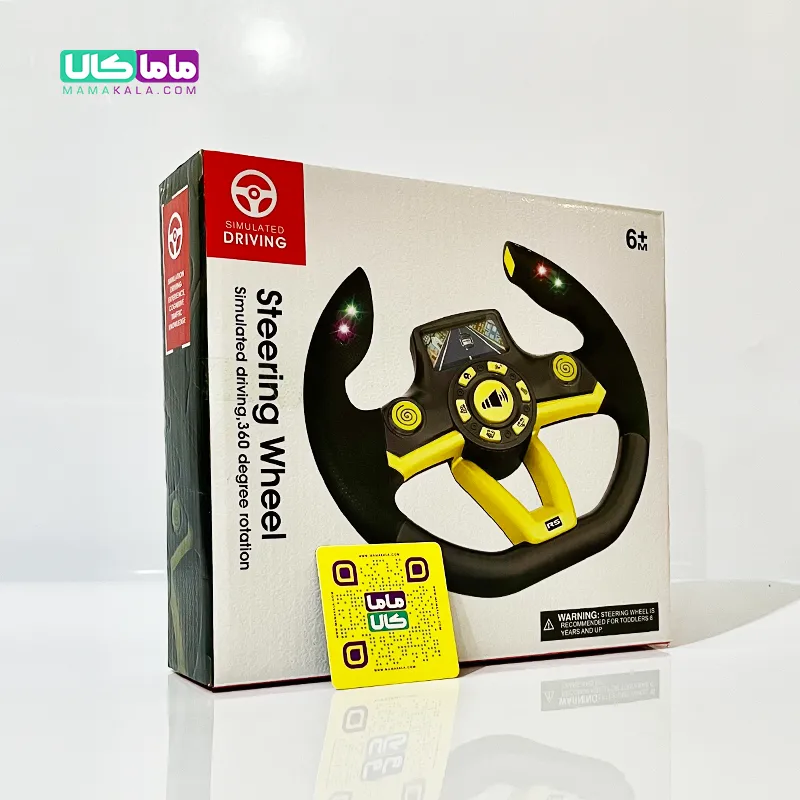 اسباب بازی فرمان ماشین موزیکال 180 درجه مدل Steering Wheel 2 اسباب بازی فرمان ماشین موزیکال 180 درجه مدل Steering Wheel