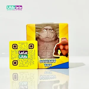 اسباب‌ بازی اسکویشی گوریل شنی قرمز 150 گرم
