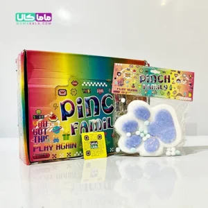 اسکویشی ژله ای پنجه گربه آبی مدل Pinch Family 9 اسکویشی ژله ای پنجه گربه آبی مدل Pinch Family