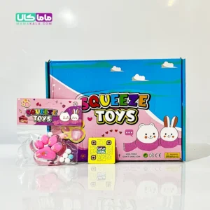 اسکویشی ژله ای پنجه خرگوش صورتی مدل Squeeze Toys 9 اسکویشی ژله ای پنجه خرگوش صورتی مدل Squeeze Toys
