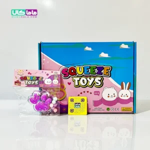 اسکویشی ژله ای پنجه خرگوش بنفش مدل Squeeze Toys 7 اسکویشی ژله ای پنجه خرگوش بنفش مدل Squeeze Toys
