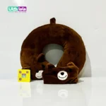 بالشت گردنی طبی و چشم بند عروسکی خرس تدی 1 بالشت گردنی طبی و چشم بند عروسکی خرس تدی
