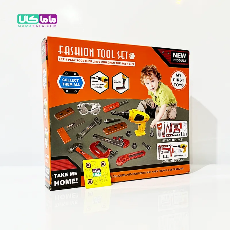 اسباب بازی ست ابزار فنی کودک مدل Fashion Tool Set 3 اسباب بازی ست ابزار فنی کودک مدل Fashion Tool Set