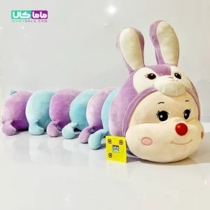 عروسک هزارپا بالشتی مدل کلاه خرگوشی 100 سانتیمتر 183 عروسک هزارپا بالشتی مدل کلاه خرگوشی 100 سانتیمتر