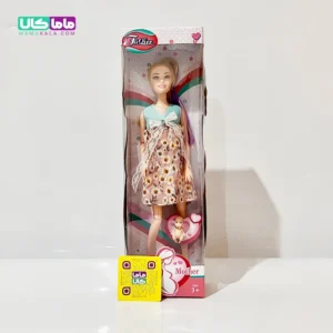 عروسک باربی پرنسس دیزنی باردار آبی