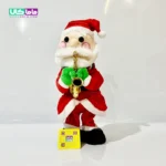 عروسک بابانوئل موزیکال وارداتی 30 سانتیمتر